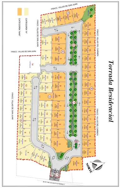 Terreno en venta en Torrada Residencial, Saltillo — foto 3 de 9
