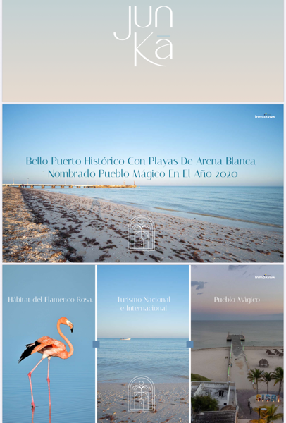 Terrenos residenciales en venta cerca de la playa en Sisal, Yucatán