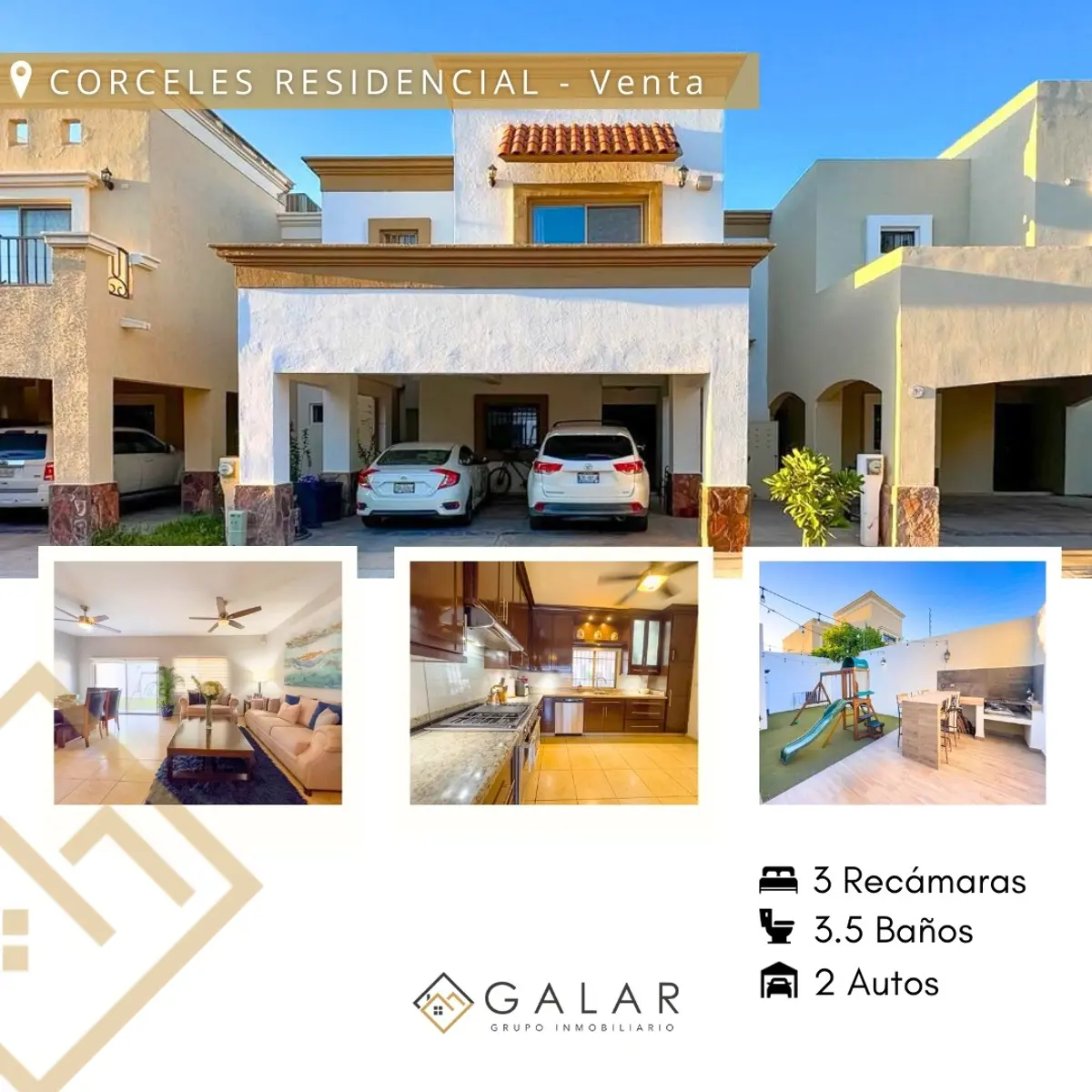 Casa en venta en Corceles Residencial, Hermosillo — foto 1 de 28