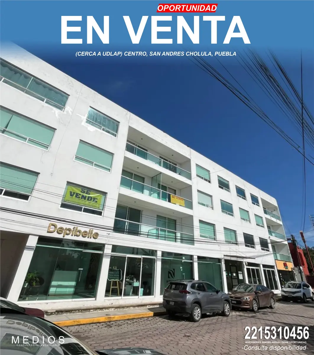Departamento en venta en San Juan Aquiahuac, San Andrés Cholula — foto 1 de 15