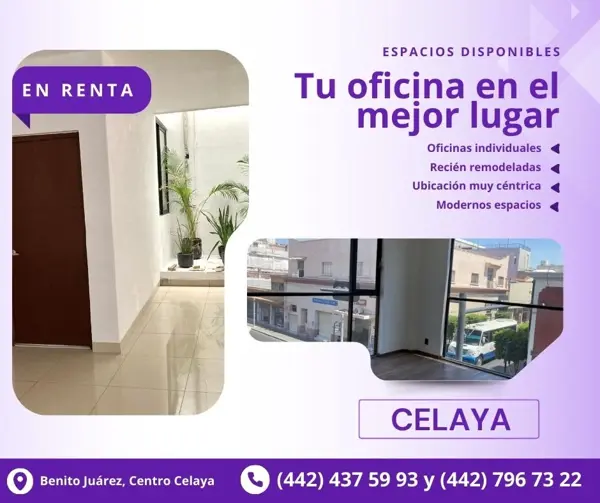 Oficina en renta en Celaya Centro, Celaya — foto 2 de 20