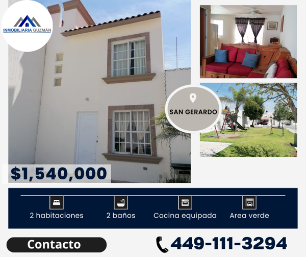 Casa en Venta San Gerardo Coto No.5205