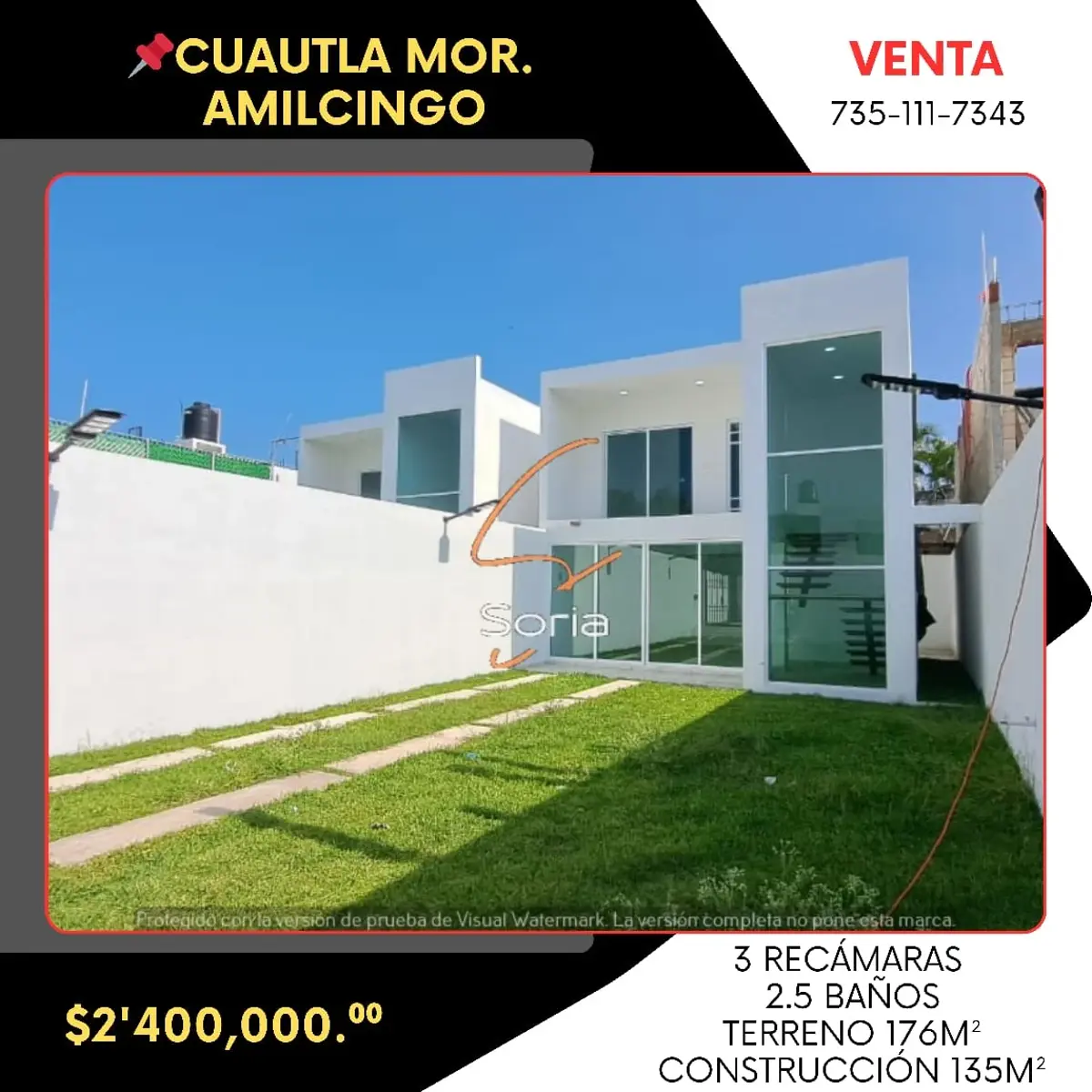 Casa en venta en Otilio Montaño, Cuautla — foto 1 de 22