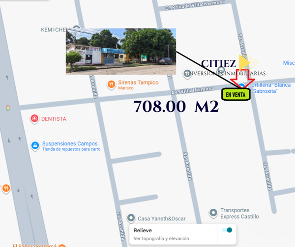 Terreno en venta en Villa Hermosa, Tampico — foto 2 de 8
