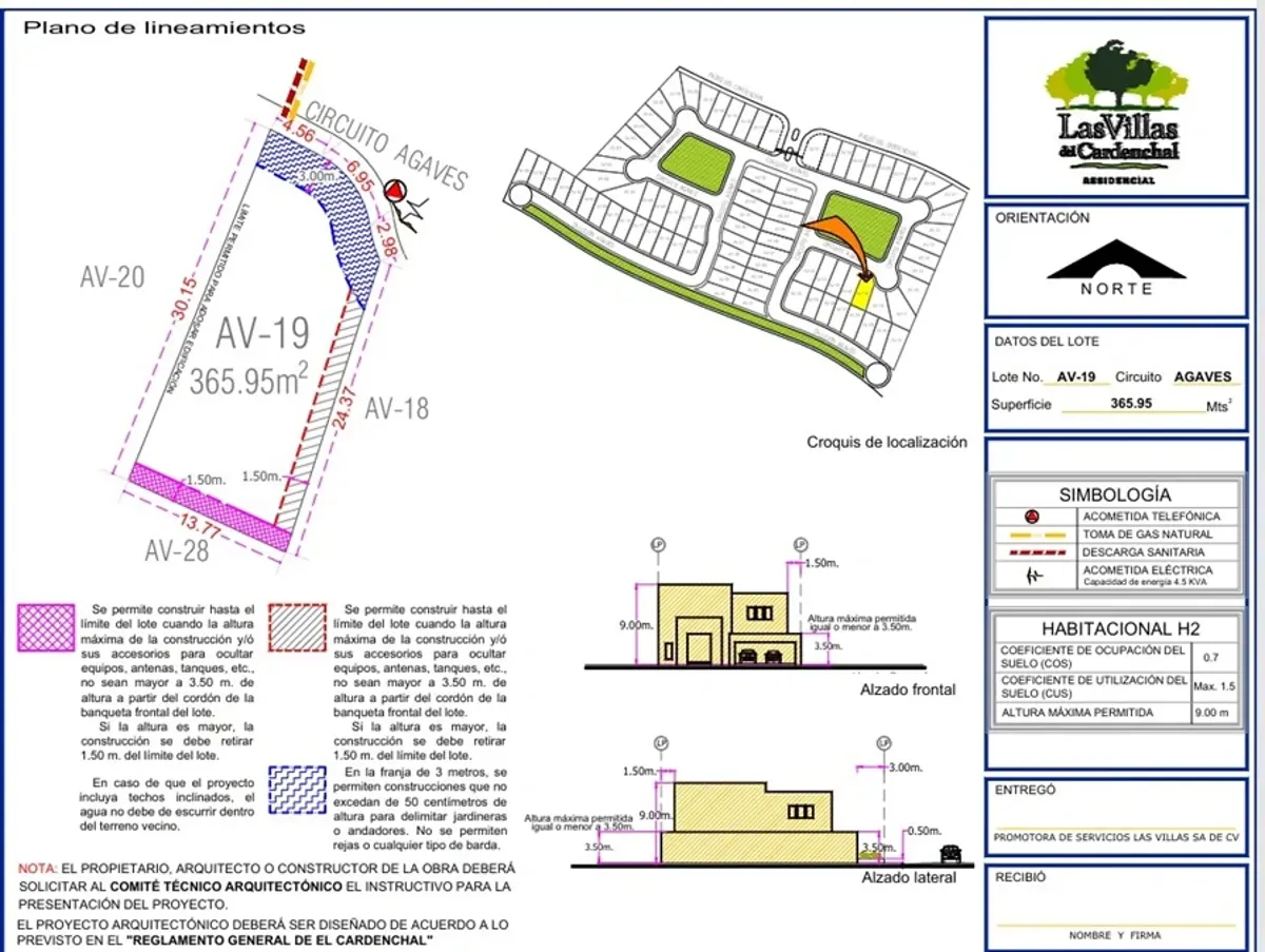 Vista 4 de TERRENO RESIDENCIAL EN VENTA, CERRADA AGAVES