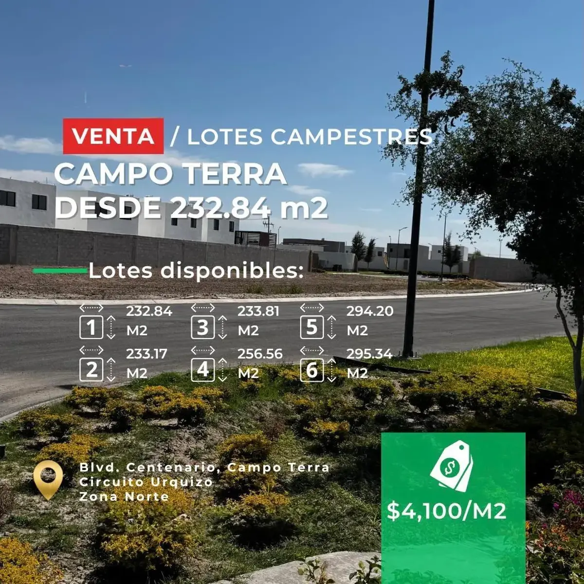 Terreno en venta en Ejido Ana, Torreón — foto 1 de 3