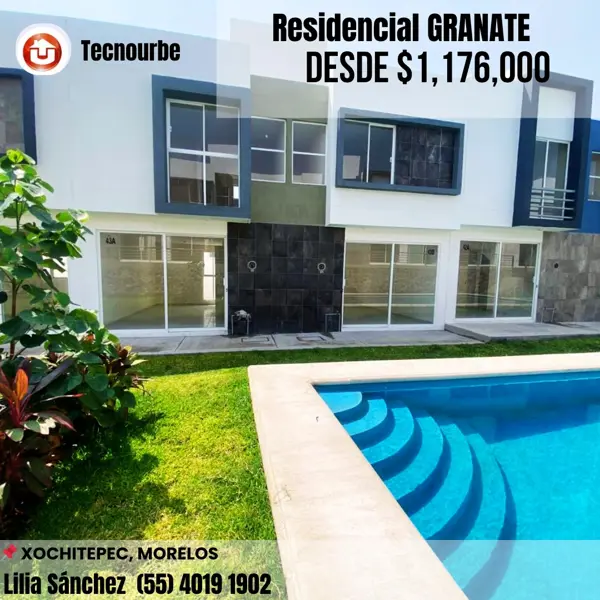Casa en Condominio en Venta en Xochitepec, Morelos - Nueva y con Amenidades Destacadas
