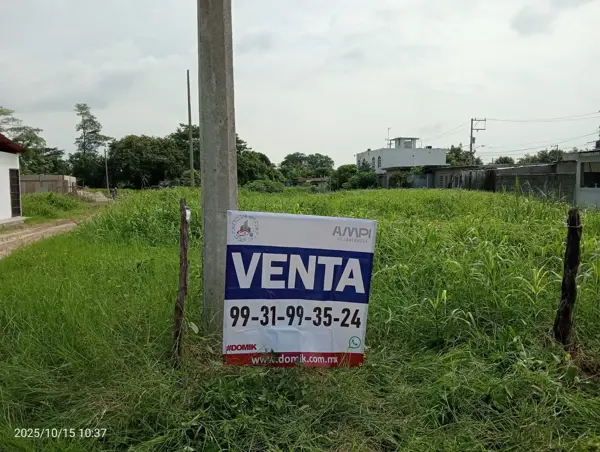 TERRENOS EN VENTA EN JALPA DE MENDEZ