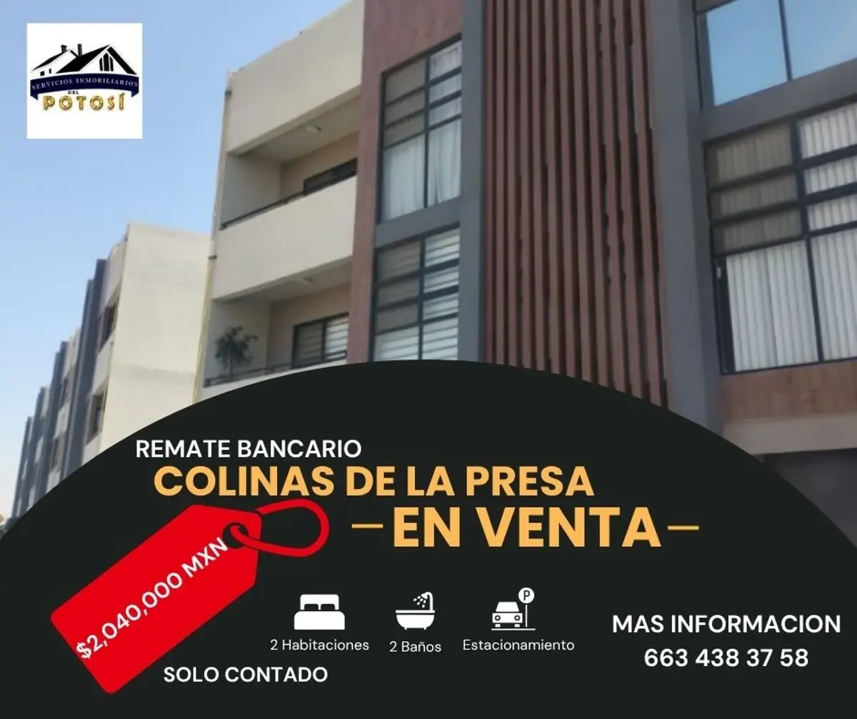 Departamento en venta en Colinas de la Presa, Tijuana