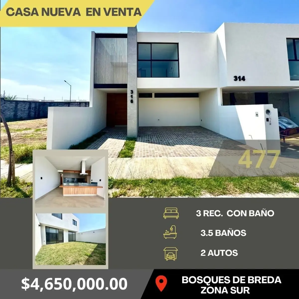 Casa en venta en Bosques de Breda, León — foto 1 de 21