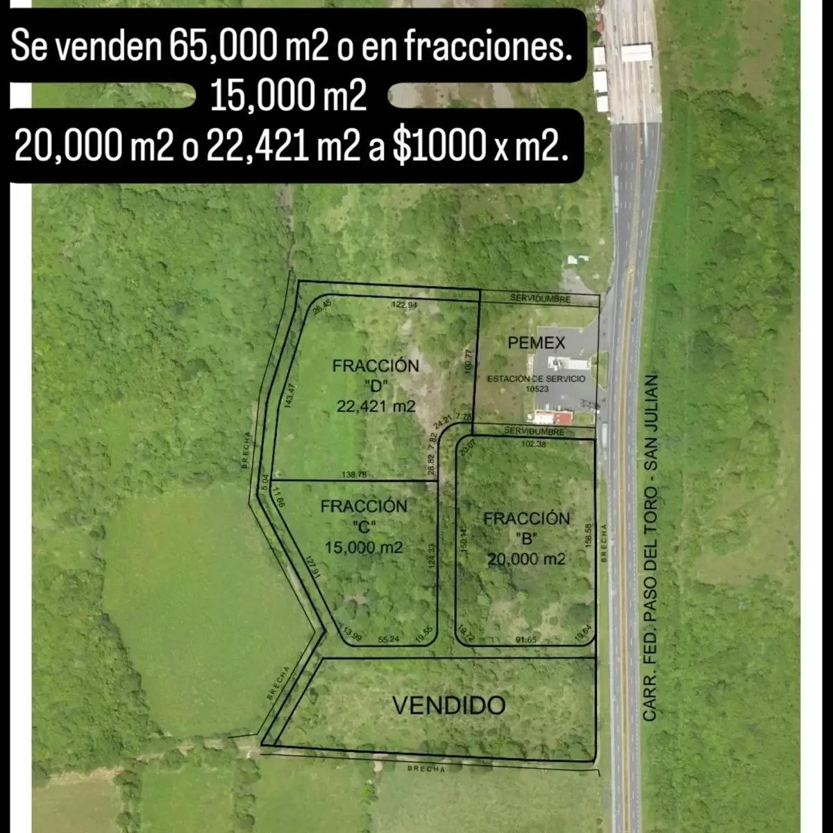 Terreno en venta en Delfino Victoria (santa Fe), Veracruz — foto 1 de 15