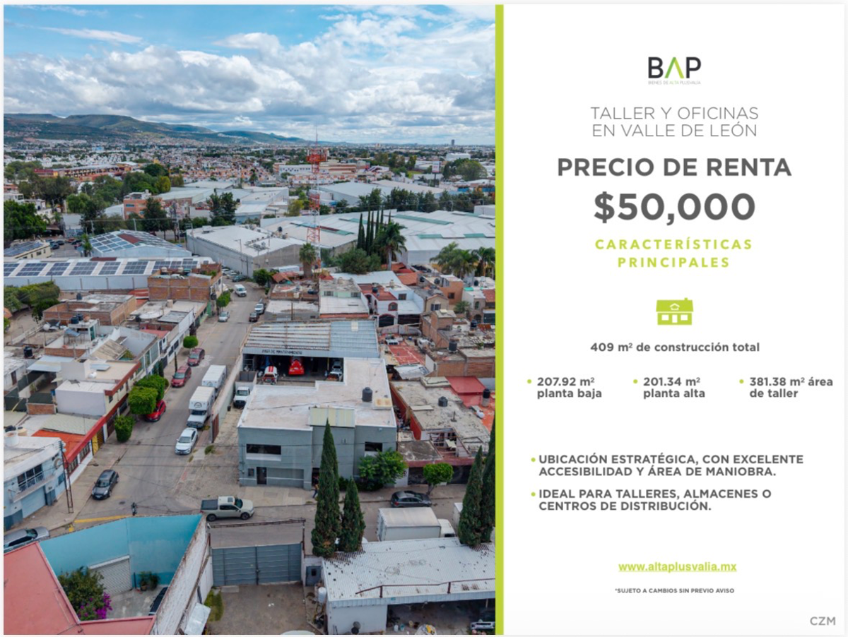 Oficina en renta en Valle de Leon, León — foto 1 de 11