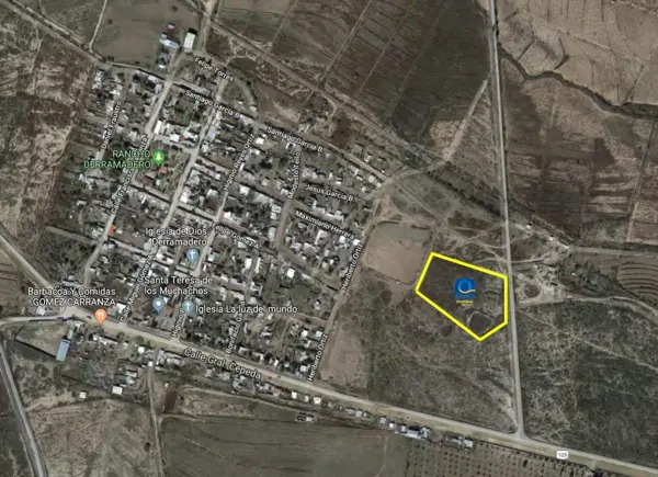 En Venta Terreno de 9,870 Mt2 Ubicado en Ejido Derramadero