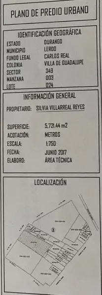 Quinta en venta en Villa de Guadalupe, Lerdo — foto 2 de 3