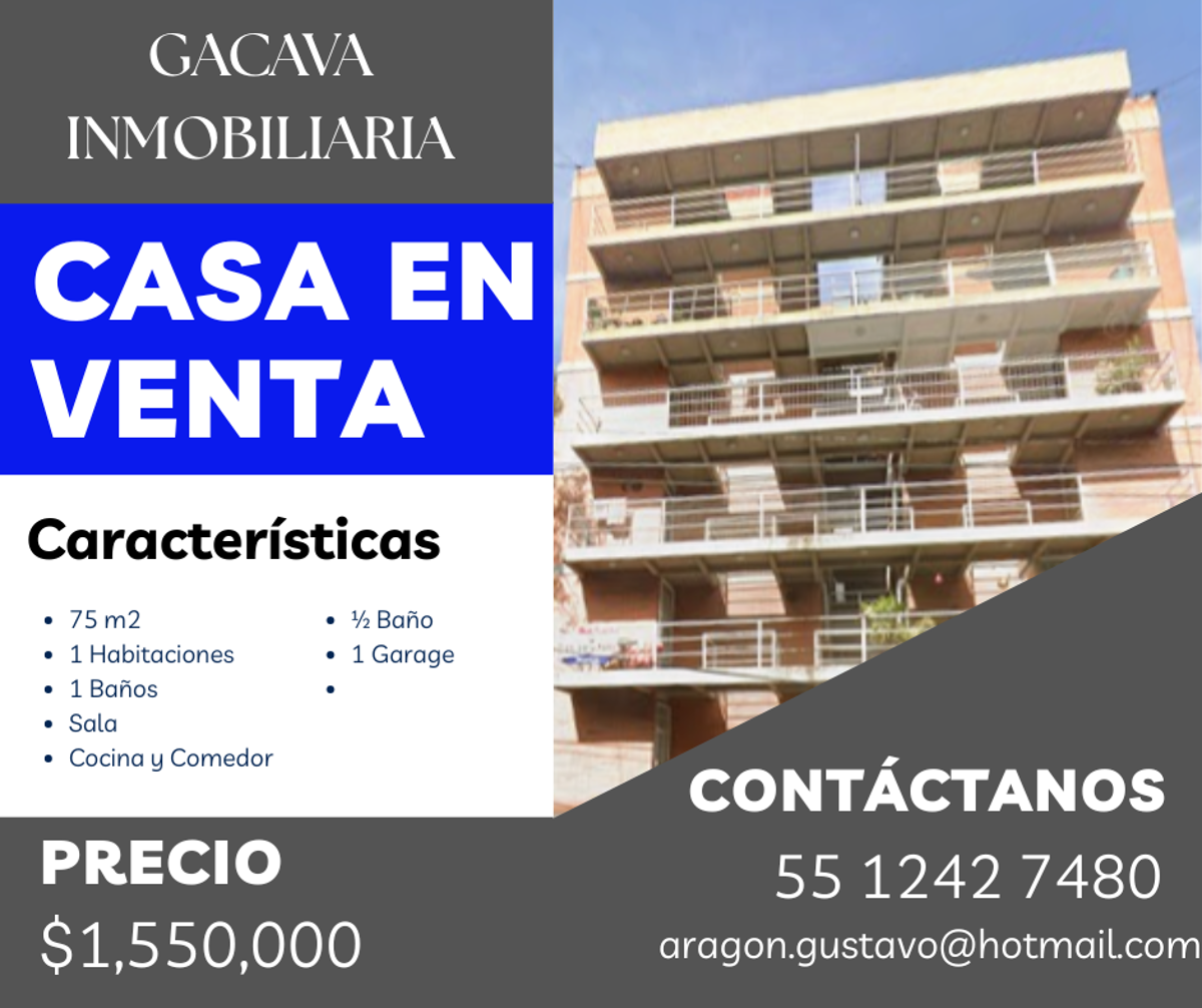 Departamento en venta en Independencia, Benito Juárez — foto 1 de 13