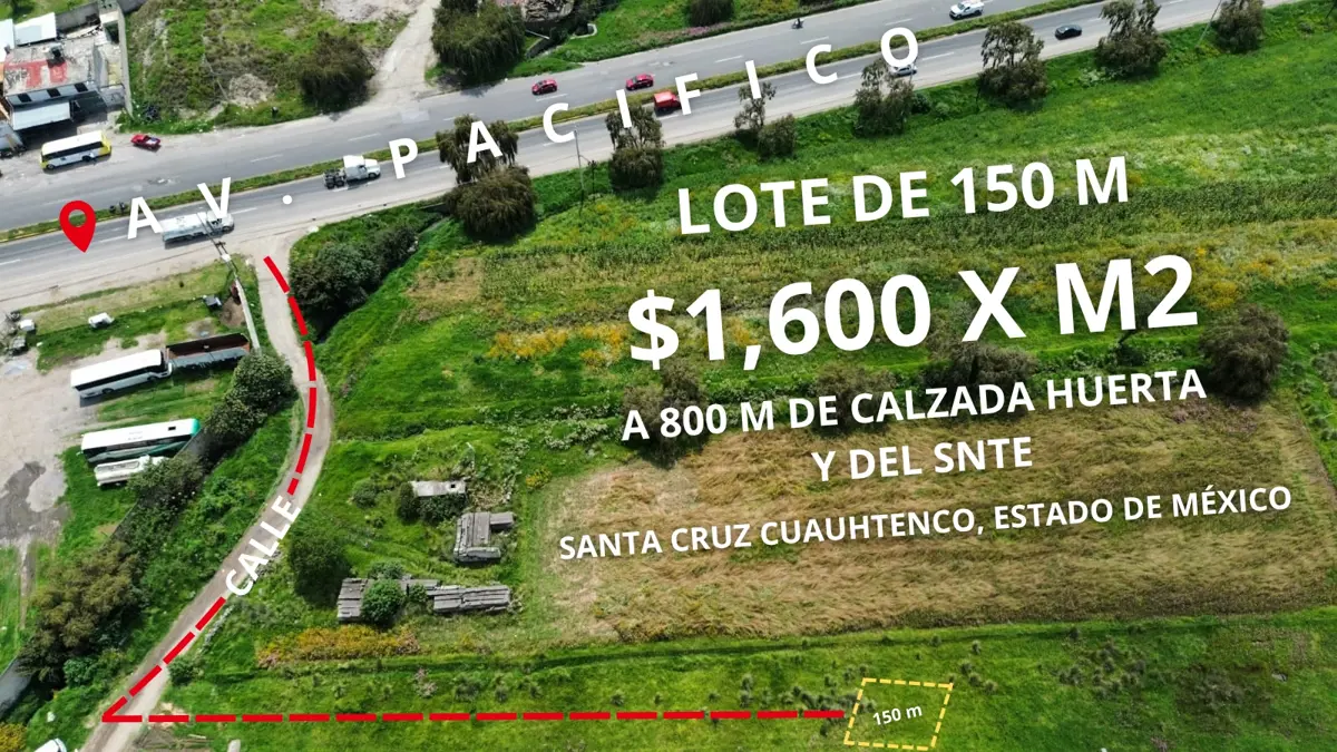 Terreno en venta en Santa Cruz Cuauhtenco, Zinacantepec — foto 1 de 5