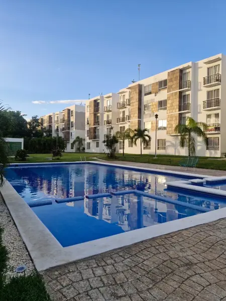 Departamento en Venta de Tres Recámaras en Palmas II, Solidaridad, Quintana Roo — foto 1 de 11