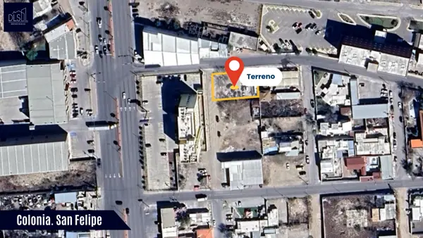 Terreno disponible para venta ubicado en Col. San Felipe