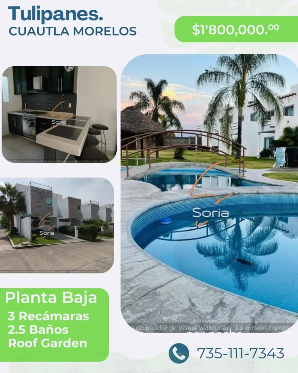 Casa en venta en Residencial Los Tulipanes, Yecapixtla — foto 1 de 27