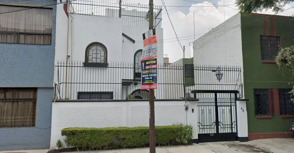Casa en venta en Roma Sur, Cuauhtémoc — foto 1 de 12