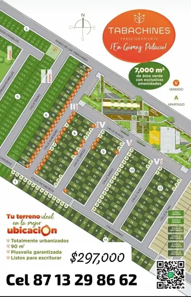 Terreno en venta en Tabachines, Gómez Palacio — foto 3 de 4