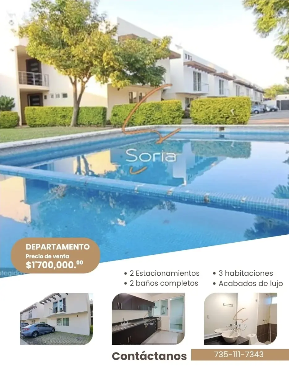 Departamento en venta en Tetelcingo, Cuautla — foto 1 de 49