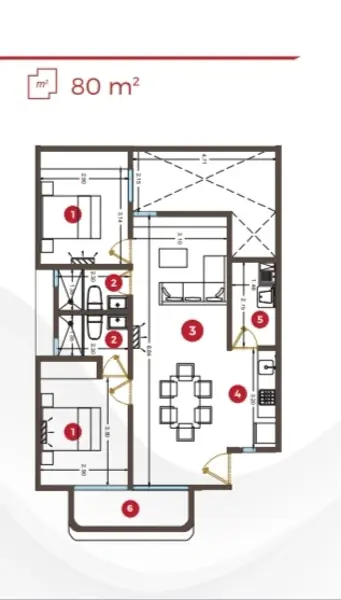 Departamento en venta en La Tampiquera, Boca del Río — foto 3 de 5