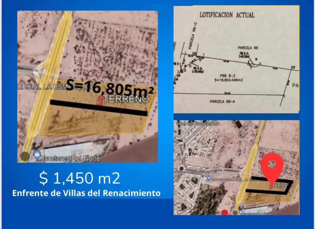 Terreno en venta en Residencial los Llanos, Torreón — foto 1 de 4