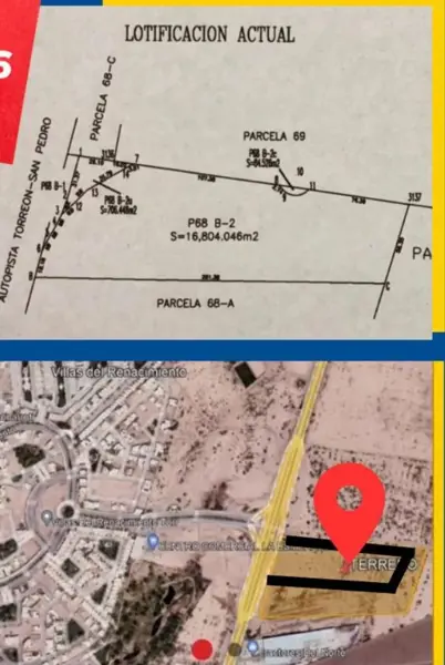 Terreno en venta en Residencial los Llanos, Torreón — foto 2 de 4