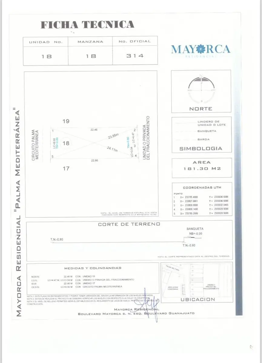 Terreno en venta en Mayorca Residencial, León