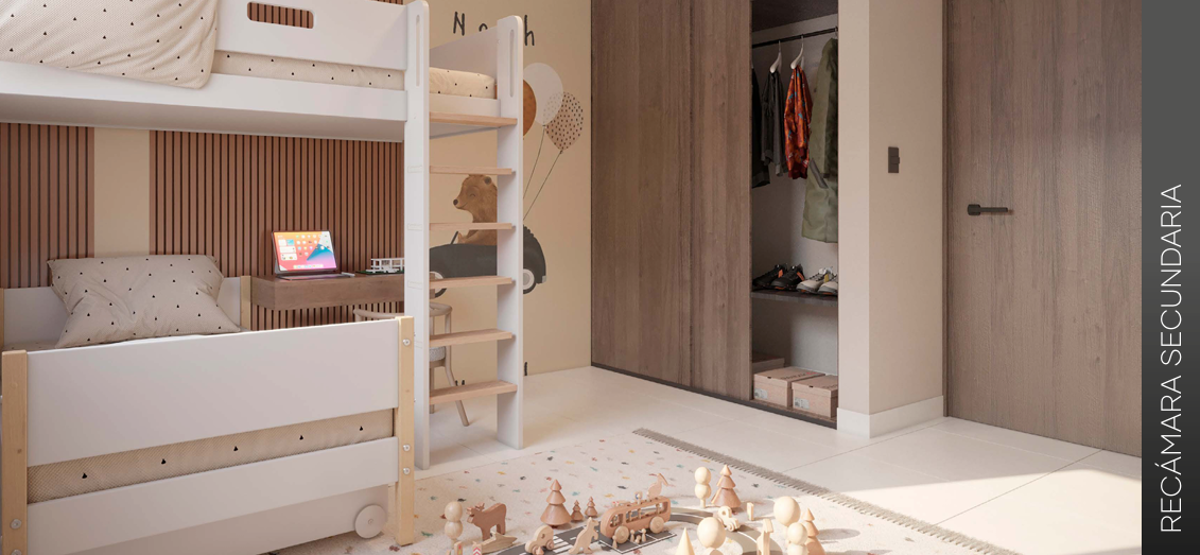 Vista 5 de Apartamento en Venta con 3 Recámaras y Amenidades Exclusivas. Preventa a Finales 2026.