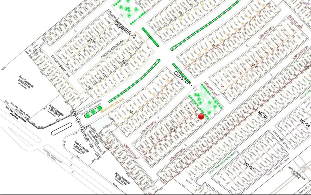 Terreno en venta en Lomas del Sol, Alvarado — foto 1 de 4