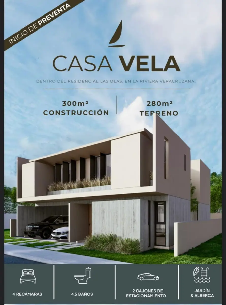 Casa en venta en Las Olas Residencial, Alvarado — foto 1 de 10