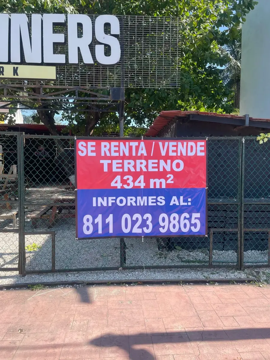 Terreno en renta en Justo Sierra, Carmen — foto 1 de 5