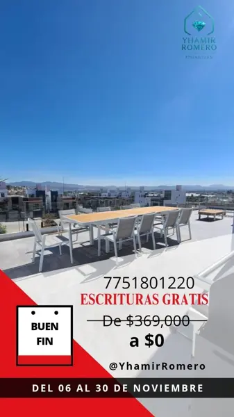 Venta de casa residencial en Pachuca, Altara amplio roof, 4 recámaras con closet, cocina de granito
