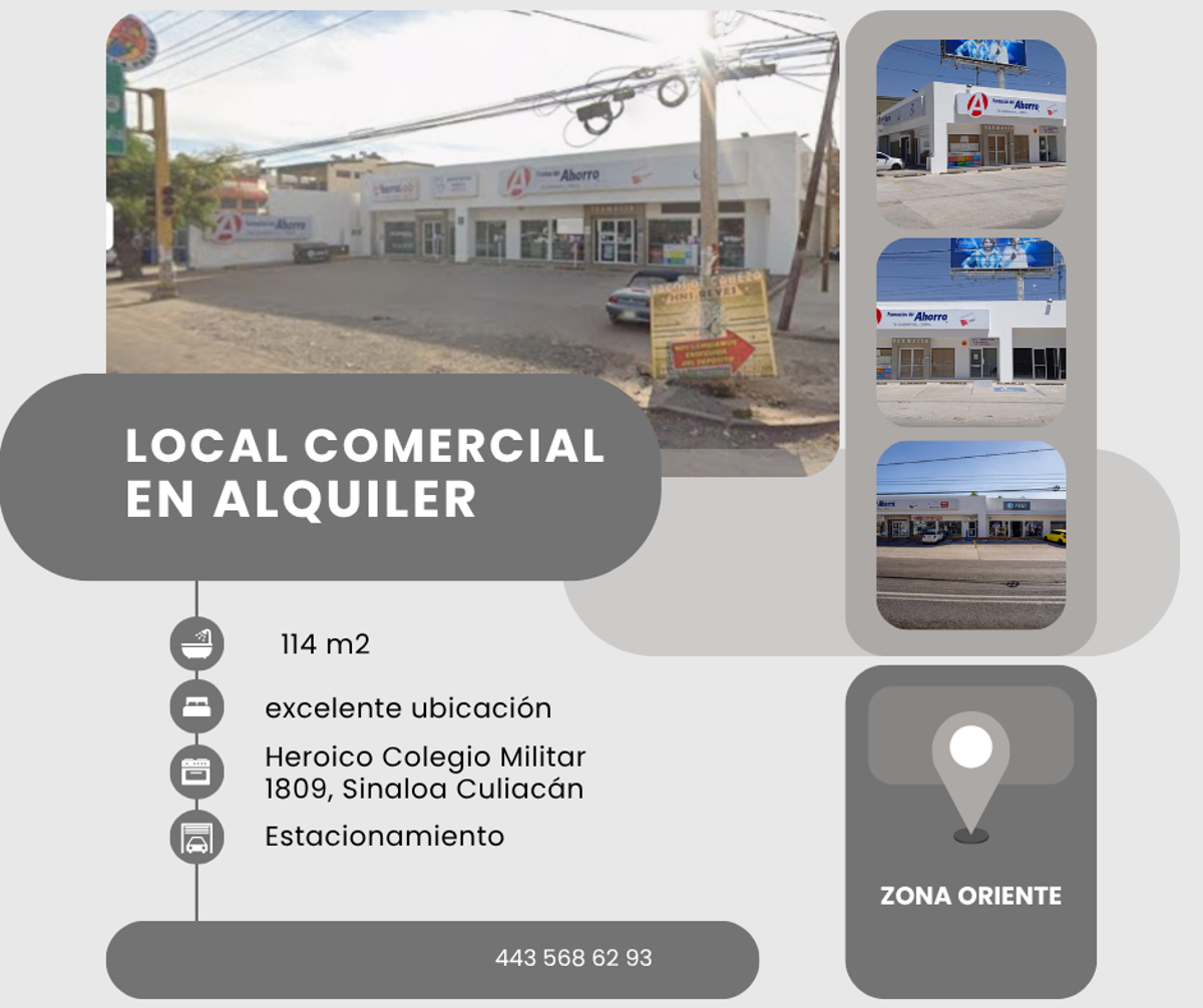 Local en renta en Sinaloa, Culiacán — foto 1 de 3