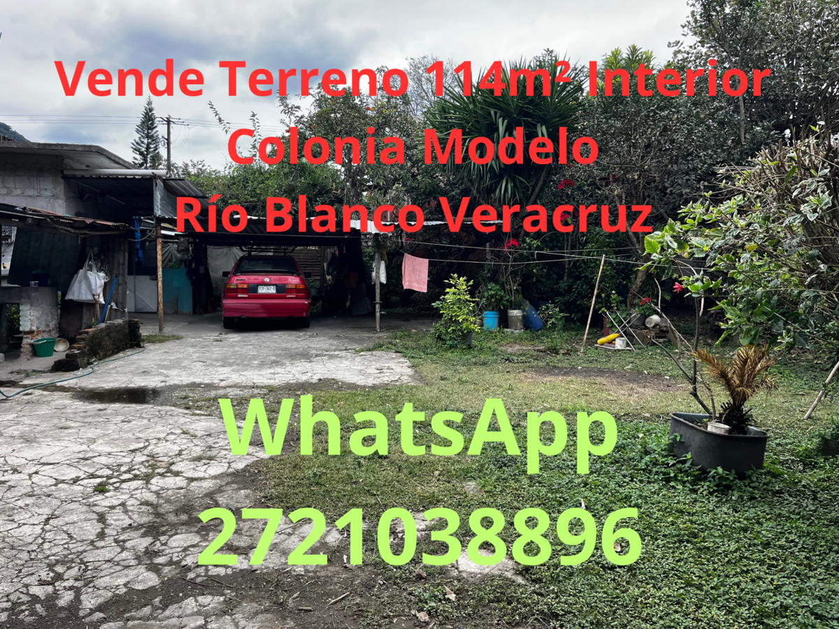 Terreno en venta en Modelo, Río Blanco — foto 1 de 9