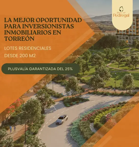 Terreno en venta en Residencial Senderos, Torreón — foto 3 de 10