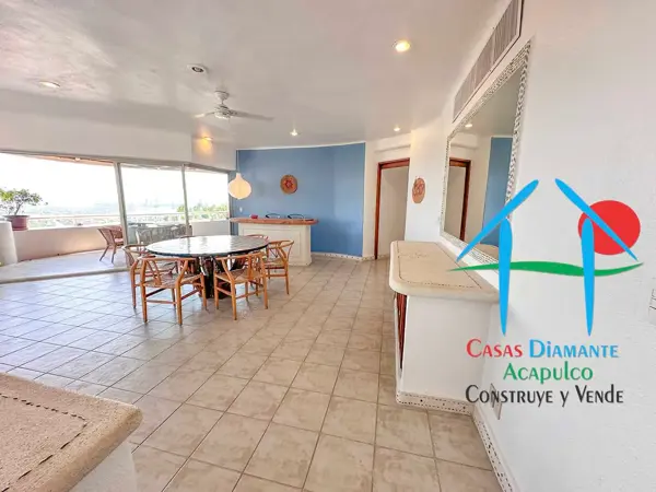 ¡Departamento en venta con vista a la playa y laguna en Condominio Océano!