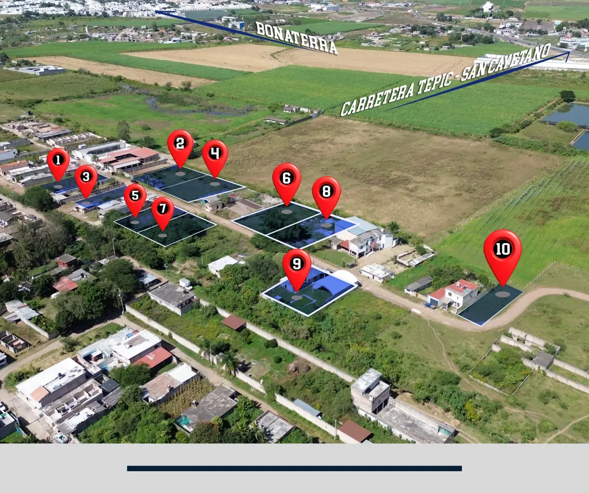Terreno en venta en El Verde, Tepic — foto 1 de 7