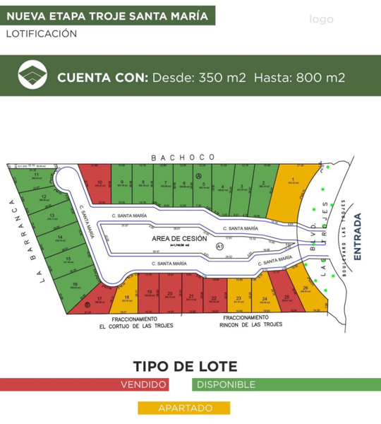 Terreno en venta en Las Trojes, Torreón — foto 2 de 2