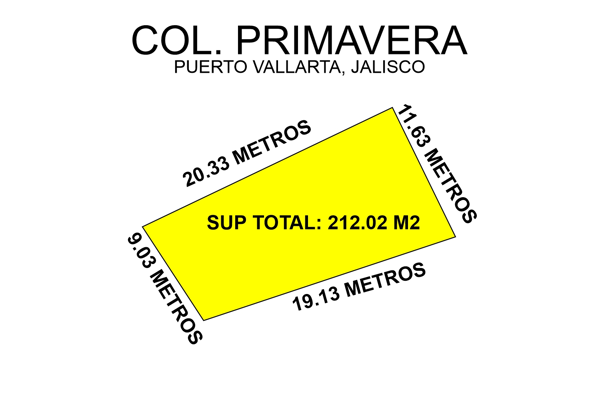Terreno en venta en La Primavera, Puerto Vallarta — foto 3 de 4