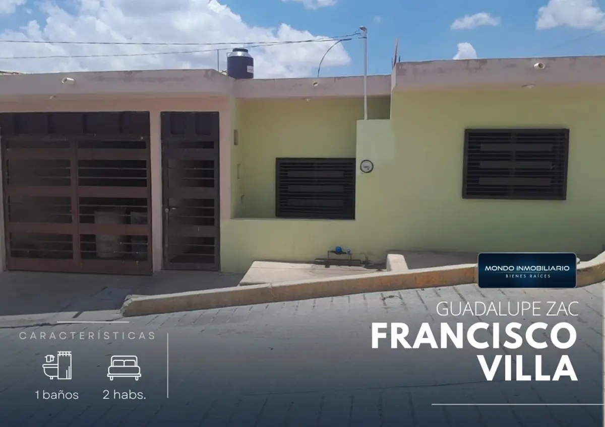 Casa en venta en Francisco Villa, Guadalupe