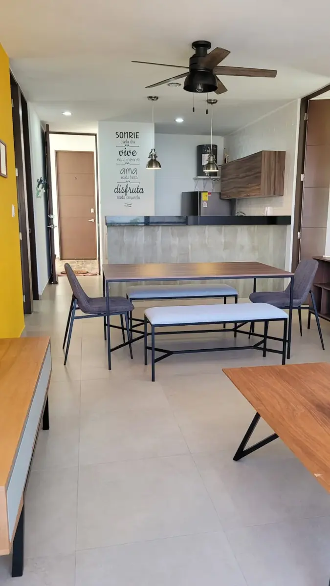 Departamento en renta en Jesus Carranza, Mérida — foto 1 de 13