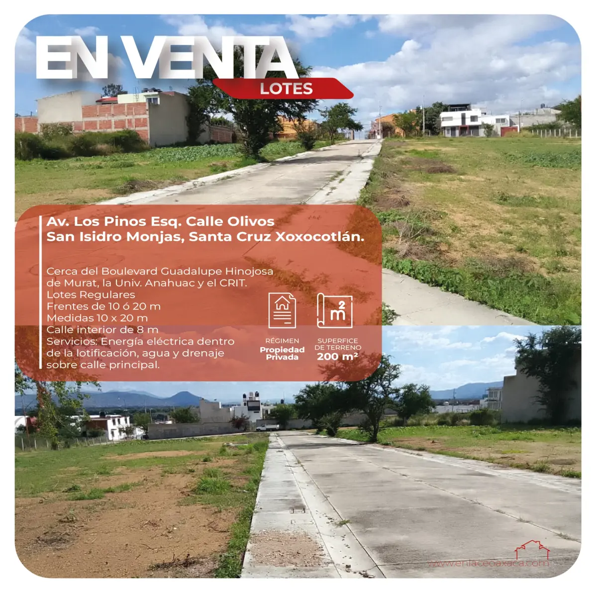 Terreno en venta en San Isidro Monjas, Santa Cruz Xoxocotlán — foto 1 de 6