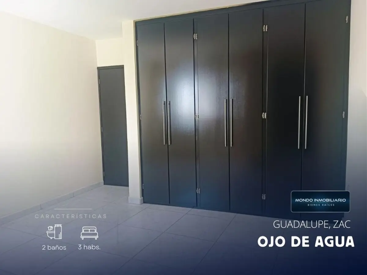 Vista 5 de CASA VENTA FRACC OJO DE AGUA GUADALUPE ZAC