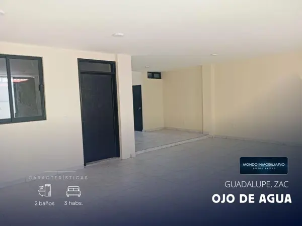 Casa en venta en Ojo de Agua, Guadalupe — foto 3 de 5