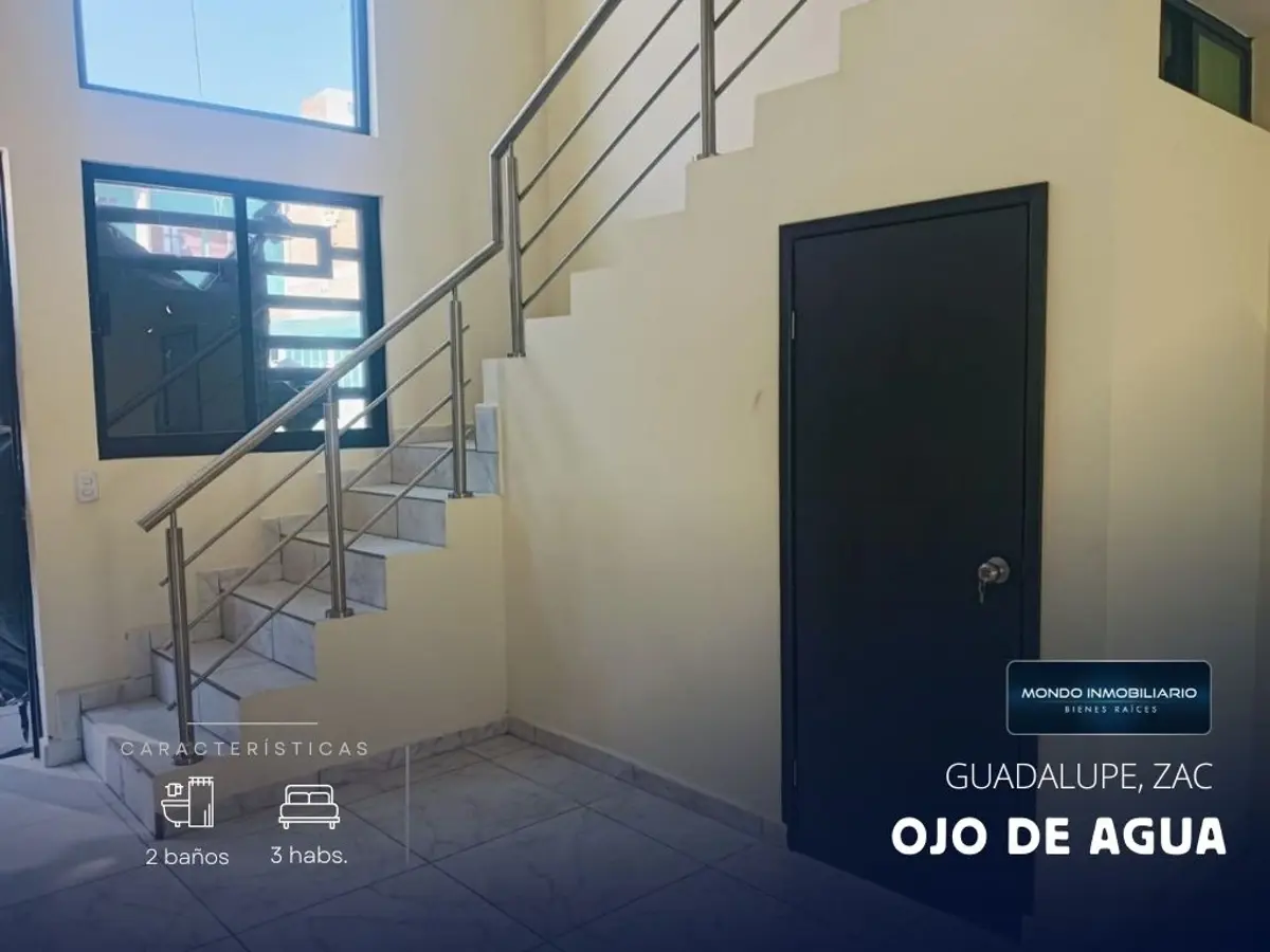 Vista 4 de CASA VENTA FRACC OJO DE AGUA GUADALUPE ZAC
