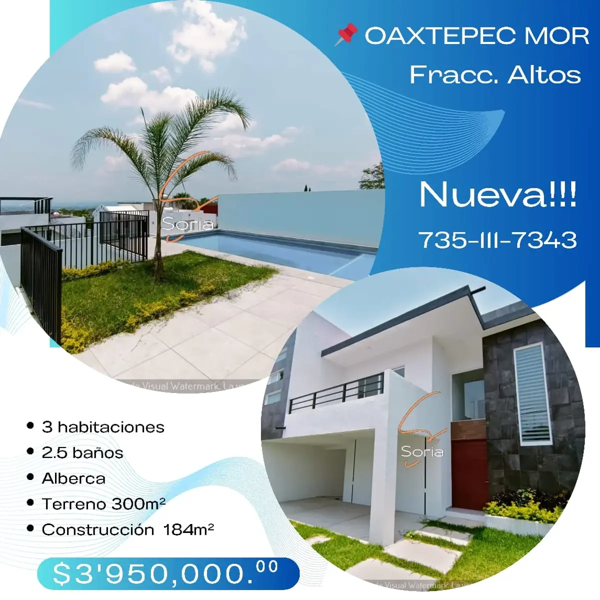 Casa en venta en Altos de Oaxtepec, Yautepec — foto 1 de 18