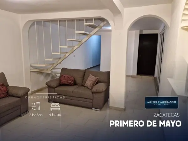 Casa en venta en Primero de Mayo, Guadalupe — foto 2 de 5